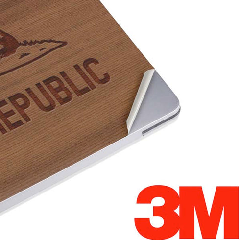 California Wood Flag Surface Laptop 2 Skin